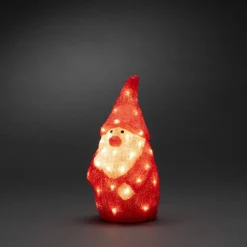 Koriste- Ja Kausivalot^Konstsmide akryylijoulupukki 38 cm 40 x LED