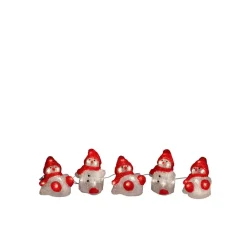 Koriste- Ja Kausivalot^Konstsmide akryylivalosarja Lumiukot 5 kpl/setti 40 x LED