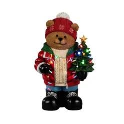 Koriste- Ja Kausivalot^Konstsmide koristevalo Iso Teddy karhu 66 cm