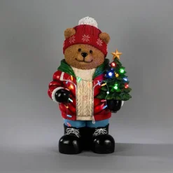 Koriste- Ja Kausivalot^Konstsmide koristevalo Iso Teddy karhu 66 cm