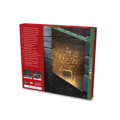 Koriste- Ja Kausivalot^Konstsmide Metallikoriste 100 x amber LED