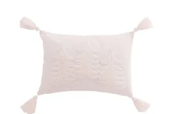 Sisustustekstiilit^ Koristetyyny Christmas Trees 45x30 cm valkoinen