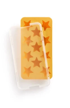 Leivonta^Lekue jääpalamuotti tähti keltainen