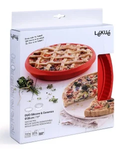 Paistoastiat^Lekue Piirakkavuoka irtopohjalla 28 cm