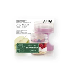 Ruoansäilytys Ja Järjestys|Keittiötarvikkeet^Lekue Silikonikansi venyvä 8,5 cm 2kpl