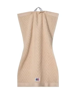 Kylpyhuone- Ja Saunatekstiilit|Kylpyhuone- Ja Saunatekstiilit^Lexington pyyhesetti 30x50 cm herringbone 2 kpl beige