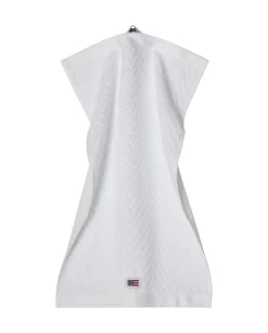 Kylpyhuone- Ja Saunatekstiilit|Kylpyhuone- Ja Saunatekstiilit^Lexington pyyhesetti 30x50 cm herringbone 2 kpl valkoinen