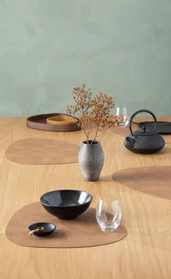 Keittiötekstiilit^LIND DNA pöytätabletti Nupo Curve L Nature