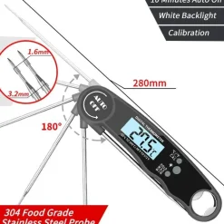 Keittiötarvikkeet^Livia pikalämpömittari