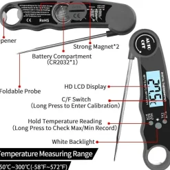 Keittiötarvikkeet^Livia pikalämpömittari