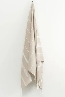 Kylpyhuone- Ja Saunatekstiilit|Kylpyhuone- Ja Saunatekstiilit^4Living hamam pyyhe 80x150 cm beige