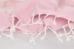 Kylpyhuone- Ja Saunatekstiilit|Kylpyhuone- Ja Saunatekstiilit^4Living hamam pyyhe 80x150 cm vaaleanpunainen