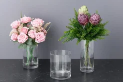 Maljakot Ja Ruukut^4Living maljakko sylinteri 12x18 cm kirkas