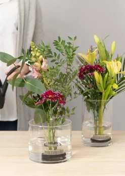 Maljakot Ja Ruukut^4Living maljakko sylinteri 12x18 cm kirkas