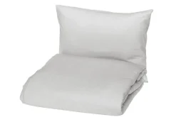 Vuodetekstiilit^4Living pussilakanasetti Ella 150x210 cm harmaa