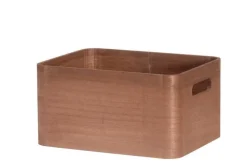 Säilytyskorit Ja Laatikot|Ruoansäilytys Ja Järjestys^4Living puulaatikko 26x20x13,5 cm ruskea