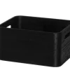 Säilytyskorit Ja Laatikot|Ruoansäilytys Ja Järjestys^4Living puulaatikko 26x20x13,5 cm musta