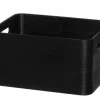 Säilytyskorit Ja Laatikot|Ruoansäilytys Ja Järjestys^4Living puulaatikko 29x22x15 cm musta