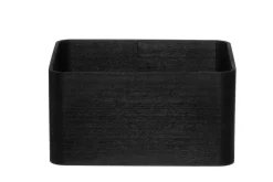 Säilytyskorit Ja Laatikot|Ruoansäilytys Ja Järjestys^4Living puulaatikko 29x22x15 cm musta