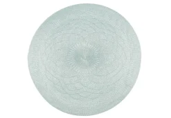 Keittiötekstiilit^4Living tabletti Silje Ø 38 cm vaaleansininen