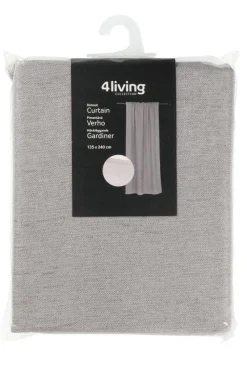 Verhot Ja Verhotarvikkeet^4Living valmisverho pimentävä Moona 135x240 cm harmaa