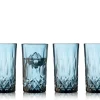 Astiat^Lyngby lasi Highball Sorrento 38 cl 4 kpl/pkt Blue