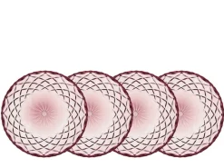 Astiat^Lyngby lautanen Sorrento 16 cm 4 kpl/pkt Pink