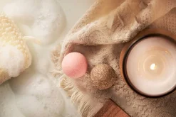 Kylpyhuonetarvikkeet|Ihonhoito^Macadeia kylpypallot Relaxing Coffee & Refreshing Guava