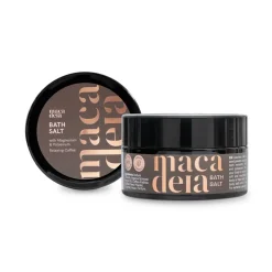 Kylpyhuonetarvikkeet|Ihonhoito^Macadeia kylpysuola 200 g Relaxing Coffee