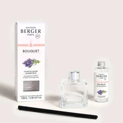 Tuoksukynttilät Ja Huonetuoksut|Kynttilät Ja Huonetuoksut^Maison Berger huonetuoksu Lavender Fields 100 ml