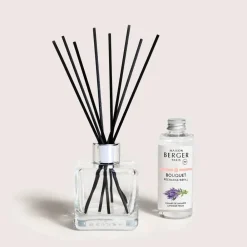 Tuoksukynttilät Ja Huonetuoksut|Kynttilät Ja Huonetuoksut^Maison Berger huonetuoksu Lavender Fields 100 ml