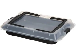 Leivonta^Maku Bake&Carry piirakkavuoka + kansi 3,45 L 42x30x4,5 cm mu