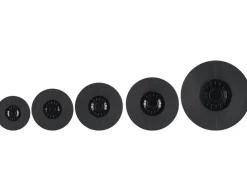 Ruoansäilytys Ja Järjestys|Keittiötarvikkeet^Maku kansi silikonia musta 5 kpl