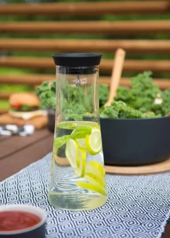 Tarjoilu^Maku lasikannu 1 L silikonikansi