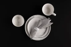 Tarjoilu^Maku lautasliinarengas marmori 4 kpl