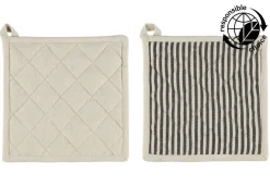 Keittiötekstiilit^Maku patalappu Organic 20x20 cm 2 kpl