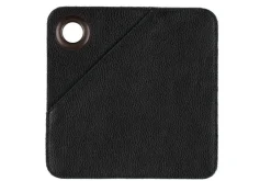 Keittiötekstiilit^Maku patalappu taskulla 20x20 cm nahkaa