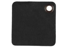 Keittiötekstiilit^Maku patalappu taskulla 20x20 cm nahkaa