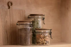 Ruoansäilytys Ja Järjestys^Maku säilytyspurkki patenttikannella 0,9L