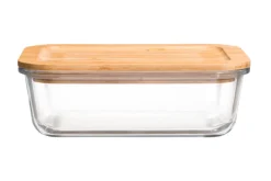 Ruoansäilytys Ja Järjestys^Maku säilytysrasia 1,04 L lasi/bambu