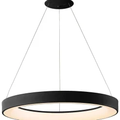 Sisustusvalaisimet^Mantra Niseko riippuvalaisin Ø 65 cm kaukosäätimellä musta