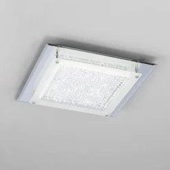 Sisustusvalaisimet^Mantra plafondi Crystal 36 cm peililasi