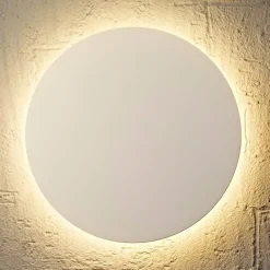 Sisustusvalaisimet^Mantra seinävalaisin Bora Bora 18 cm pyöreä valkoinen