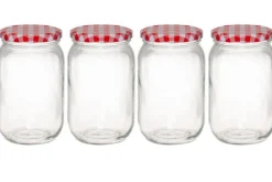 Ruoansäilytys Ja Järjestys^Marjukka hillopurkki 4 kpl 720 ml