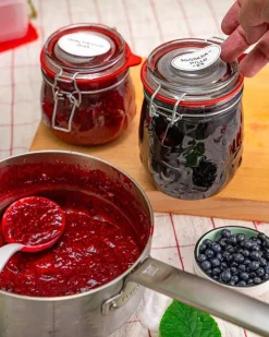 Ruoansäilytys Ja Järjestys^Marjukka Säilöntätölkki 1 L patenttikansi