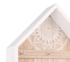 Hyllyt Ja Telineet|Huonekalut^Mirrors and More avainkaappi Gina valkoinen