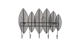 Hyllyt Ja Telineet|Huonekalut^Mirrors and More naulakko Alma musta/kulta