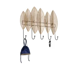 Hyllyt Ja Telineet|Huonekalut^Mirrors and More naulakko Alma musta/kulta