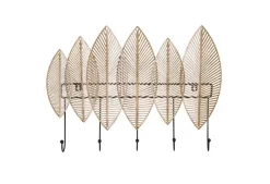 Hyllyt Ja Telineet|Huonekalut^Mirrors and More naulakko Alma musta/kulta