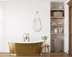 Kellot Ja Peilit^Mirrors and More peili Emmi 48 x 66 cm kulta